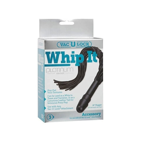 Whip It Vac-U-Lock by Doc Johnson - Strap On Sextoys