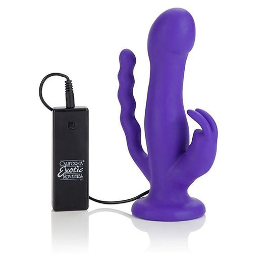 Love Rider 10 Function Triple Rider - Rabbit Vibrators