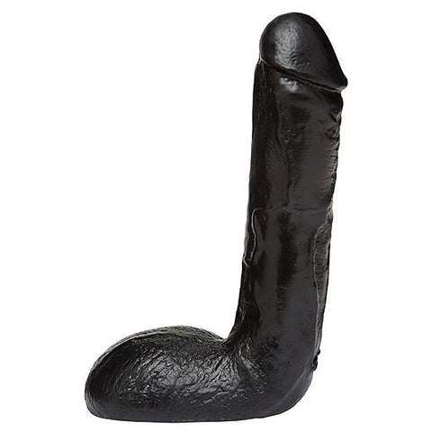 Vac-U-Lock Code Black Thin 7.5 Inch Realistic Cock - Strap On Sextoys