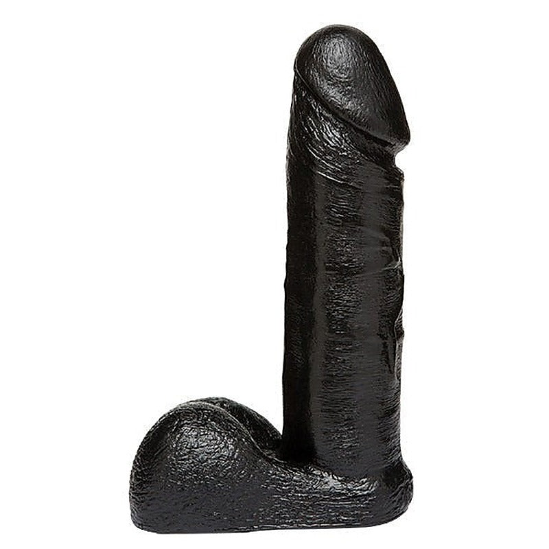 Vac-U-Lock Code Black 6 Inch Realistic Cock By Doc Johnson - Strap On Sextoys