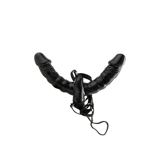 Fetish Fantasy Vibrating Double Delight Strap-On Sex Toy - Strap On Sextoys