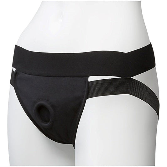 Vac-U-Lock Panty Harness Plug Dual Strap By Doc Johnson - Strap On Sextoys
