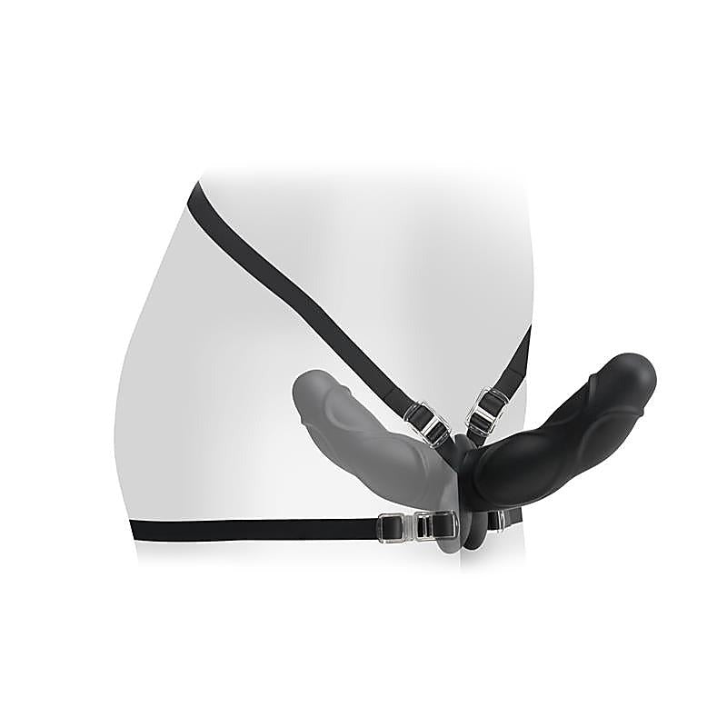 Fetish Fantasy Elite Double Delight Strap-On Dildo - Strap On Sextoys