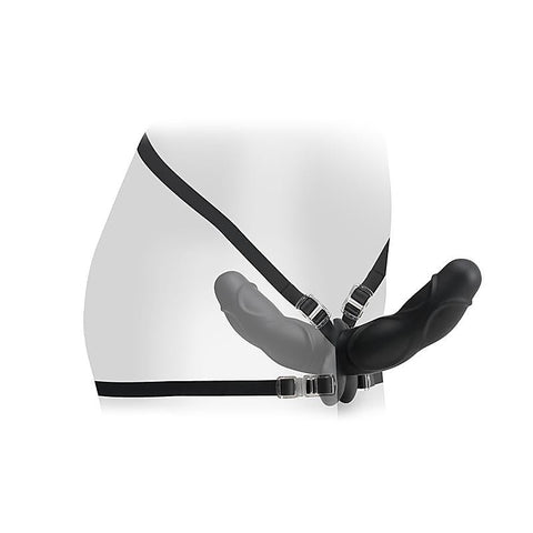 Fetish Fantasy Elite Double Delight Strap-On Dildo - Strap On Sextoys