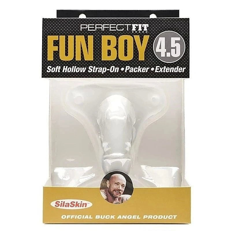 Fun Boy 4.5 Inch Soft Hollow Strap-On By Perfect Fit - Butt Plugs