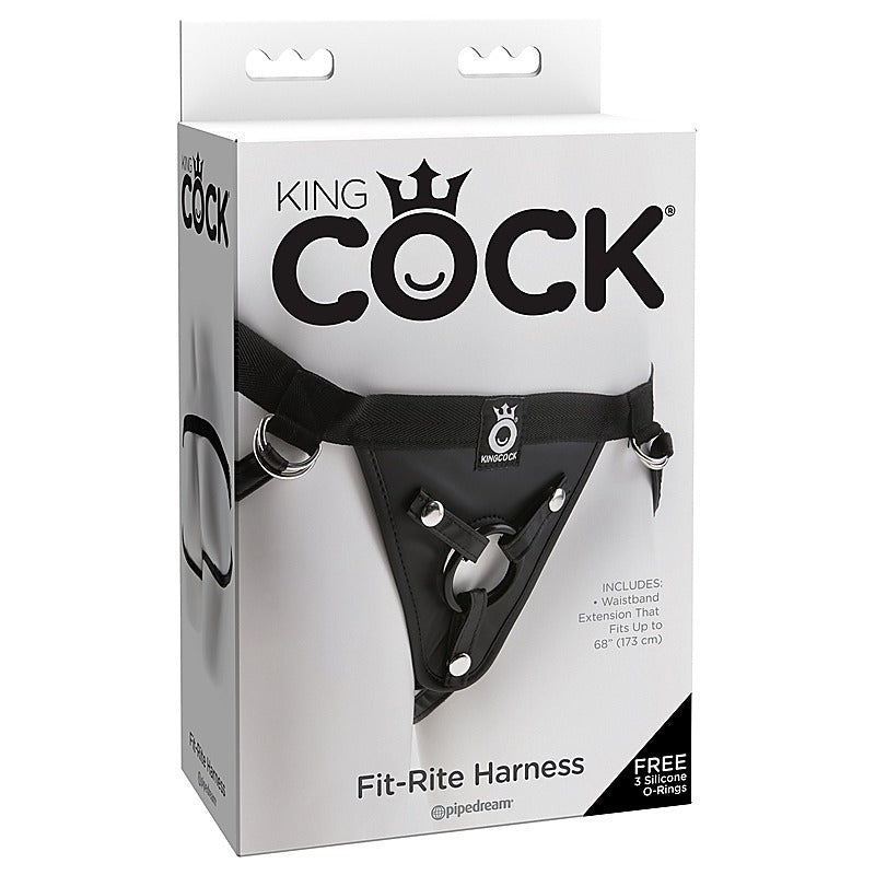 King Cock Fit-Rite Strap On Harness By Pipedream - Strap On Sextoys