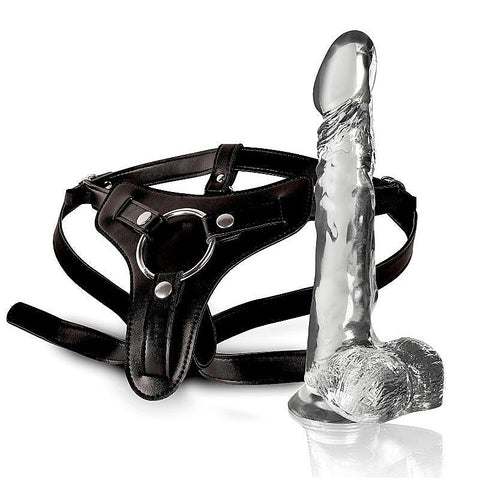 Invisible Hunter Strap-On Harness 8 Inch - Realistic Dildos