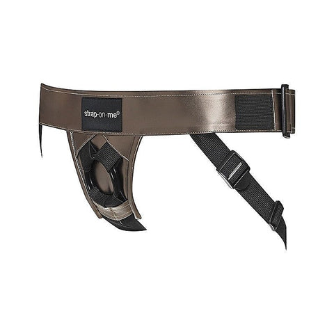 Curious Leatherette Harness By Strap-On-Me - Strap On Sextoys