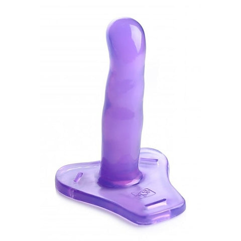 Comfort Ride Strap On Harness With Purple Dildo By Xr Brands - Strap On Sextoys