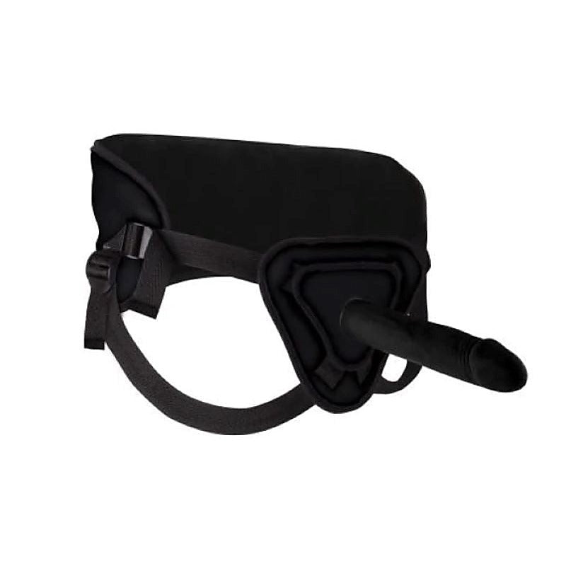 Deluxe Silicone Strap-On 10 Inch By Shots Toys - Strap On Sextoys