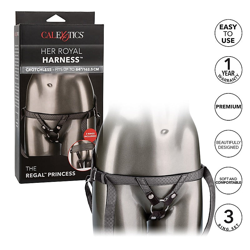 Her Royal Harness The Regal Princess Strap-On Set - Strap On Sextoys