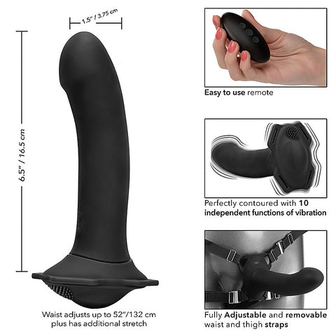 Her Royal Harness Me2 Remote Rumbler Strap-On Set - Strap On Sextoys
