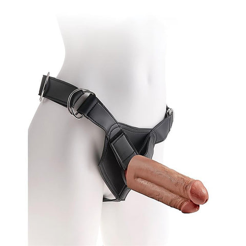 King Cock Strap-On Two Cocks One Hole By Pipedream Products - Strap On Sextoys