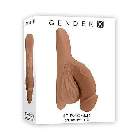 Gender X 4" Flexible Packer Waterproof by Evolved - Sex Toys For Couples