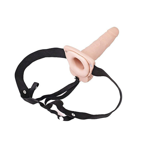 Erection Assistant Vibrating Hollow Strap-On By Nasstoys - Strap On Sextoys