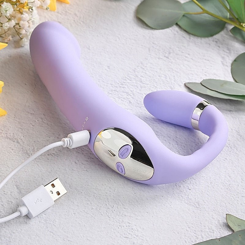 Lilac Strapless Strap-On by Evolved - Strap On Sextoys