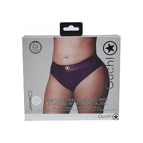 Ouch! Intimate Pleasure Strap-On Thong By Shots Toys - Strap On Sextoys