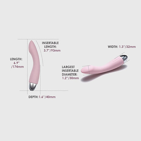 Svakom Amy Multi Functions Silicone G-Spot Vibrator - G-Spot Vibrators
