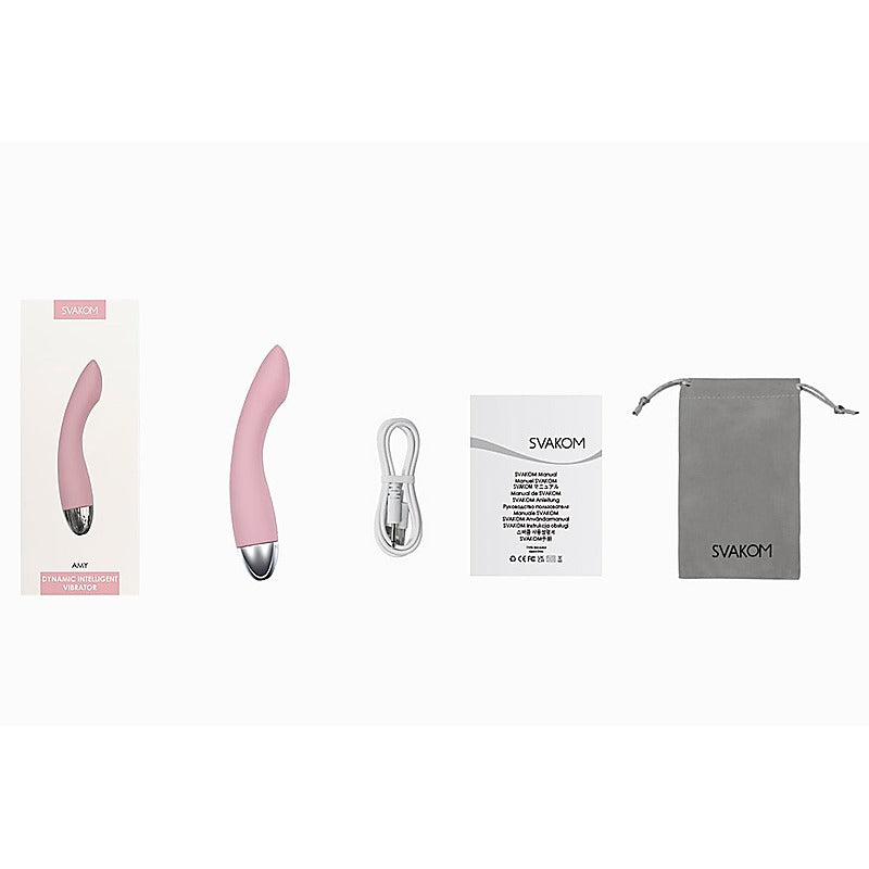 Svakom Amy Multi Functions Silicone G-Spot Vibrator - G-Spot Vibrators