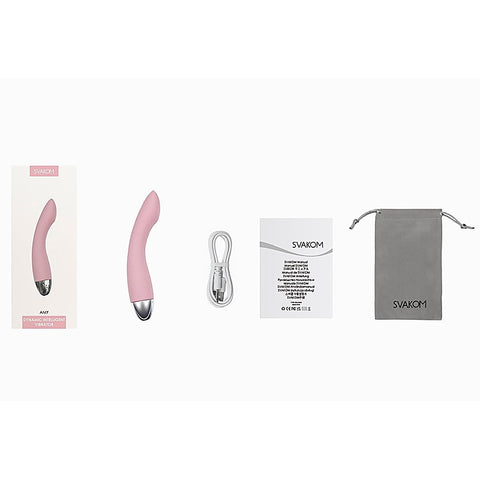 Svakom Amy Multi Functions Silicone G-Spot Vibrator - G-Spot Vibrators