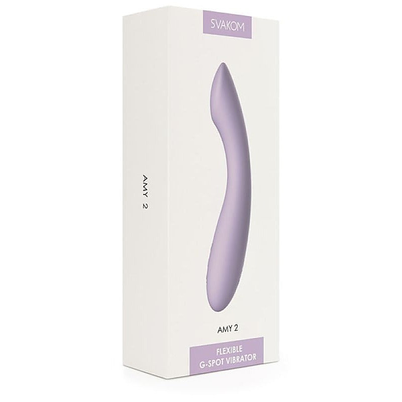 Svakom Amy 2 Flexible G-Spot Vibrator - G-Spot Vibrators