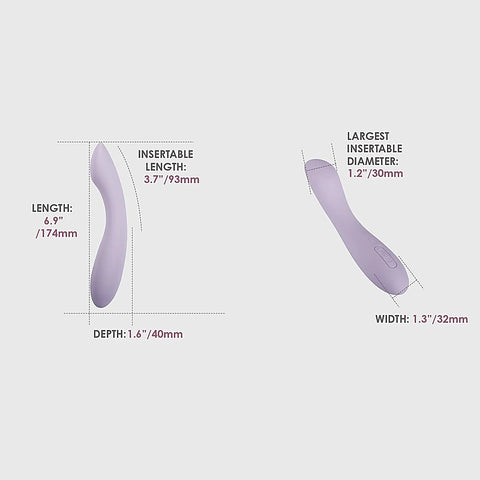Svakom Amy 2 Flexible G-Spot Vibrator - G-Spot Vibrators