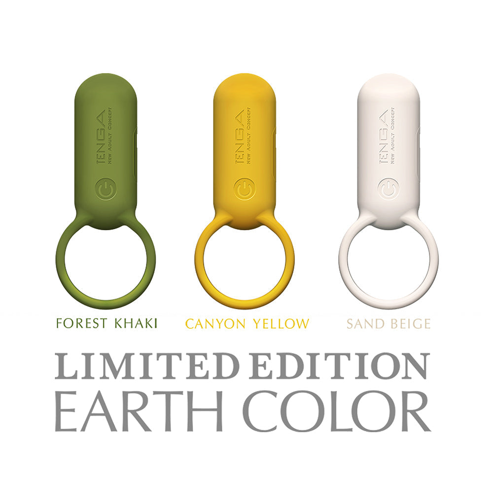 Tenga Svr Waterproof Vibrating Penis Ring - - Vibrating Cock Rings