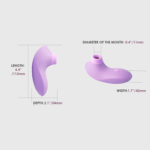 Svakom Pulse Lite Neo Clitoral Stimulator - Clit Ticklers and Pulsators