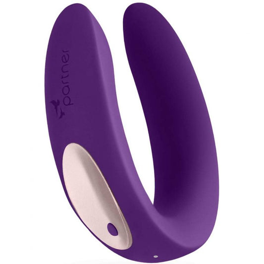 Satisfyer Partner Plus U Shaped Vibrating Couples Massager - Sex Toys For Couples