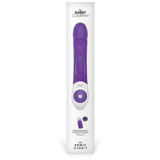 The Rabbit Company's Dual Stimulation Sonic Massager - Rabbit Vibrators