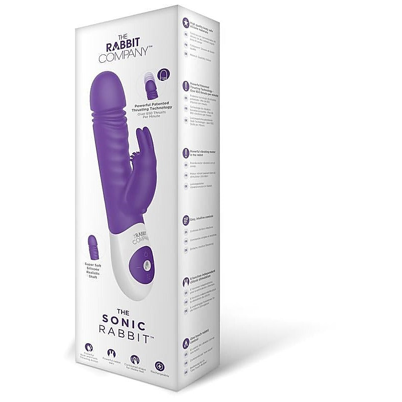 The Rabbit Company's Dual Stimulation Sonic Massager - Rabbit Vibrators