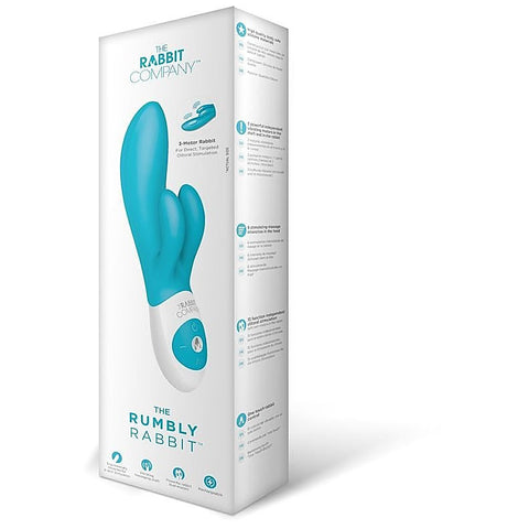 The Rumbly Rabbit - 15 Function Dual Stimulation Vibrator - Rabbit Vibrators