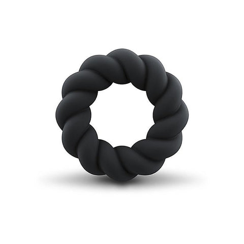 Twist Stretchy Silicone Cock Ring By Rocks Off - Stretchy Cock Rings