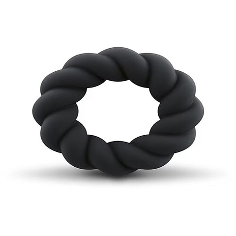 Twist Stretchy Silicone Cock Ring By Rocks Off - Stretchy Cock Rings