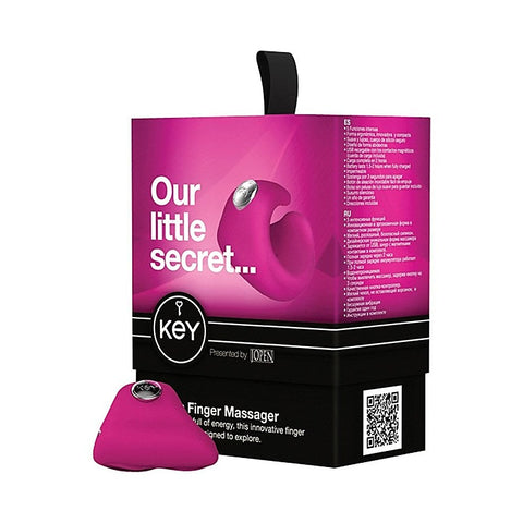 Key by Jopen Pyxis Finger Massager Robin Blue - Finger and Tongue Vibrators
