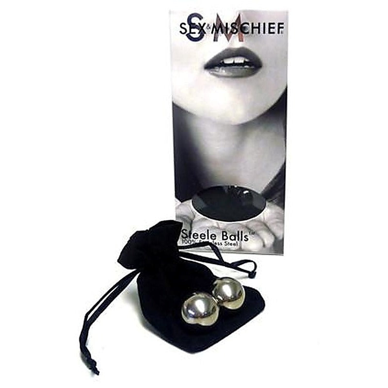 Sex & Mischief Kegel Steel Balls by Sportsheets - Love Eggs and Kegel Exercisers