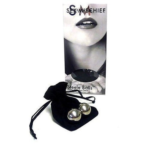 Sex & Mischief Kegel Steel Balls by Sportsheets - Love Eggs and Kegel Exercisers