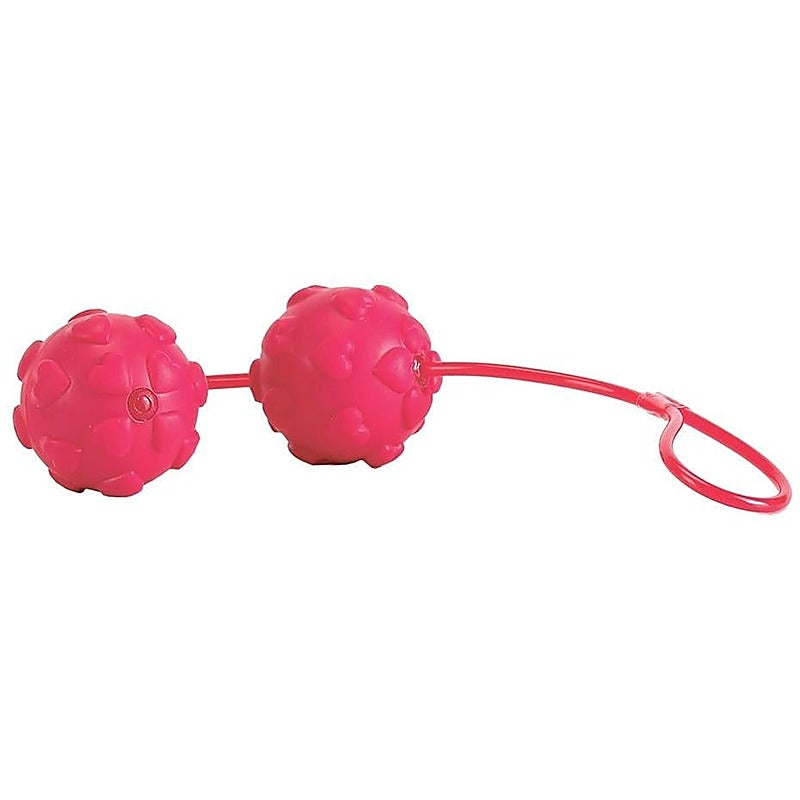 Soft Silicone Duo Balls By Seven Creations - Love Eggs and Kegel Exercisers