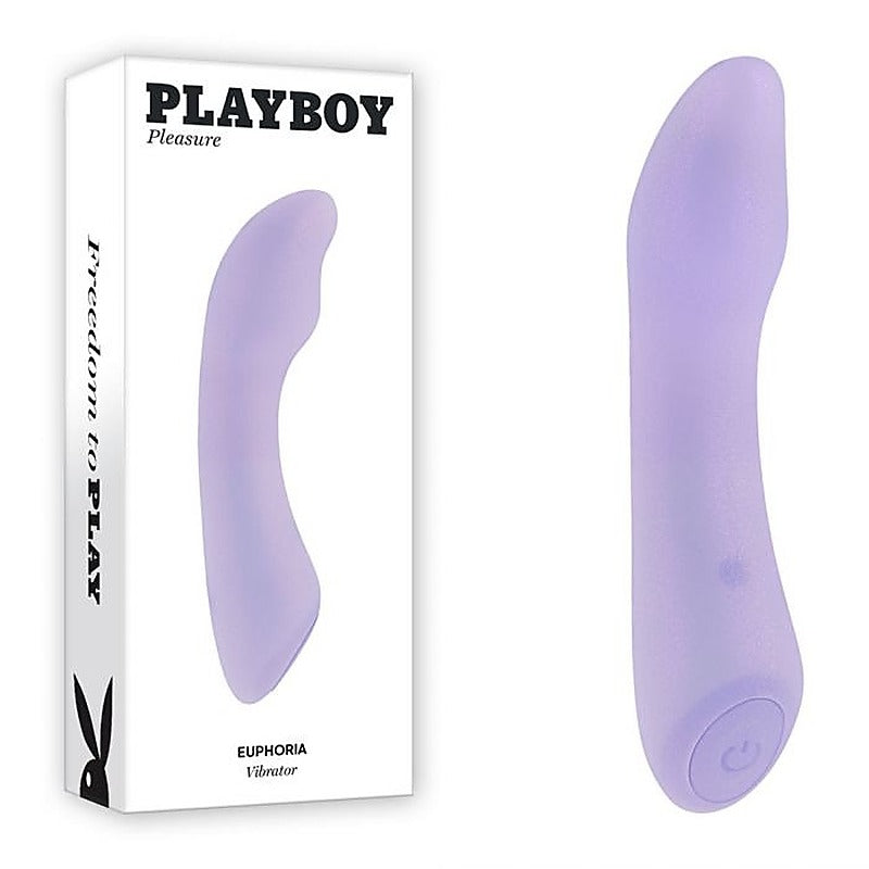 Playboy Pleasure Euphoria Silicone Mini Vibrator - Mini & Slim Vibrators