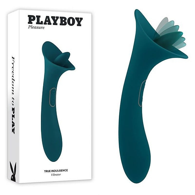 Playboy Pleasure True Indulgence Tongue Vibrator - Clit Ticklers and Pulsators