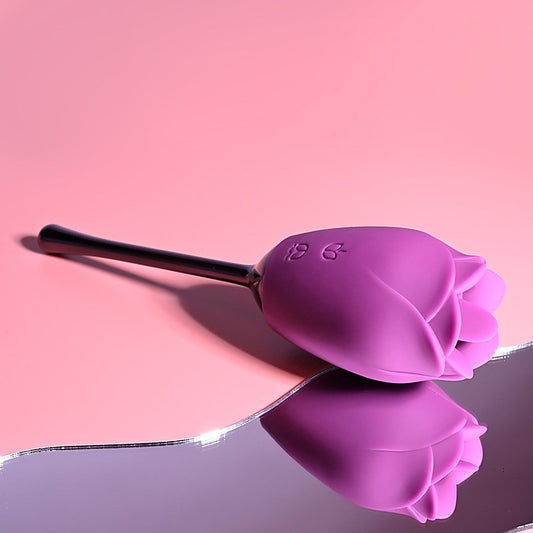 Playboy Pleasure Petal Silicone Clitoral Massager - Clit Ticklers and Pulsators