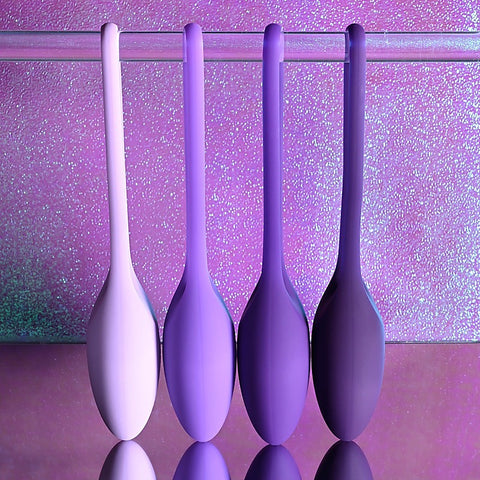 Playboy Pleasure Put In Work Kegel Exerciser Balls Set - Love Eggs and Kegel Exercisers
