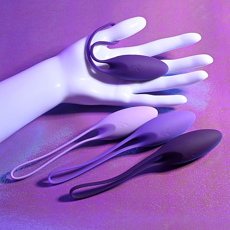 Playboy Pleasure Put In Work Kegel Exerciser Balls Set - Love Eggs and Kegel Exercisers