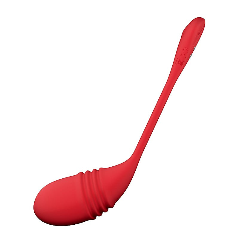 Lovense Vulse App Controlled Thrusting Love Egg Vibrator - Remote Control Vibrators