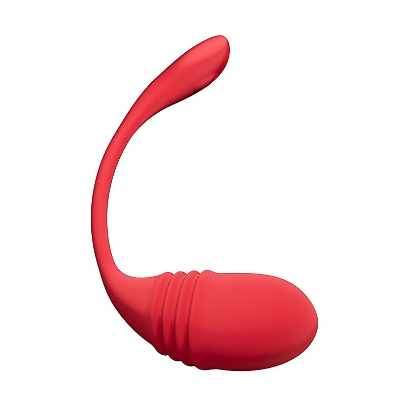 Lovense Vulse App Controlled Thrusting Love Egg Vibrator - Remote Control Vibrators