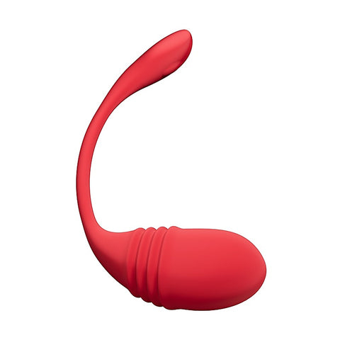 Lovense Vulse App Controlled Thrusting Love Egg Vibrator - Remote Control Vibrators