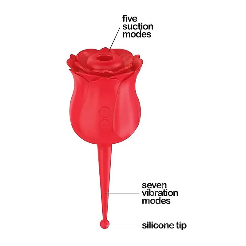 Wild Rose Le Point Air Pulse Stimulator - Clit Ticklers and Pulsators