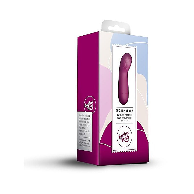 Rocks Off SugarBoo Sugar Berry G-Spot Vibrator - Waterproof Vibrators