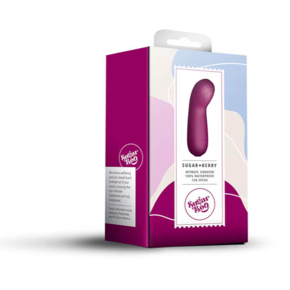Rocks Off SugarBoo Sugar Berry G-Spot Vibrator - - Waterproof Vibrators
