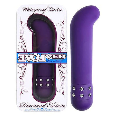 Lustre Diamond Edition Purple by Evolved - G-Spot Vibrators